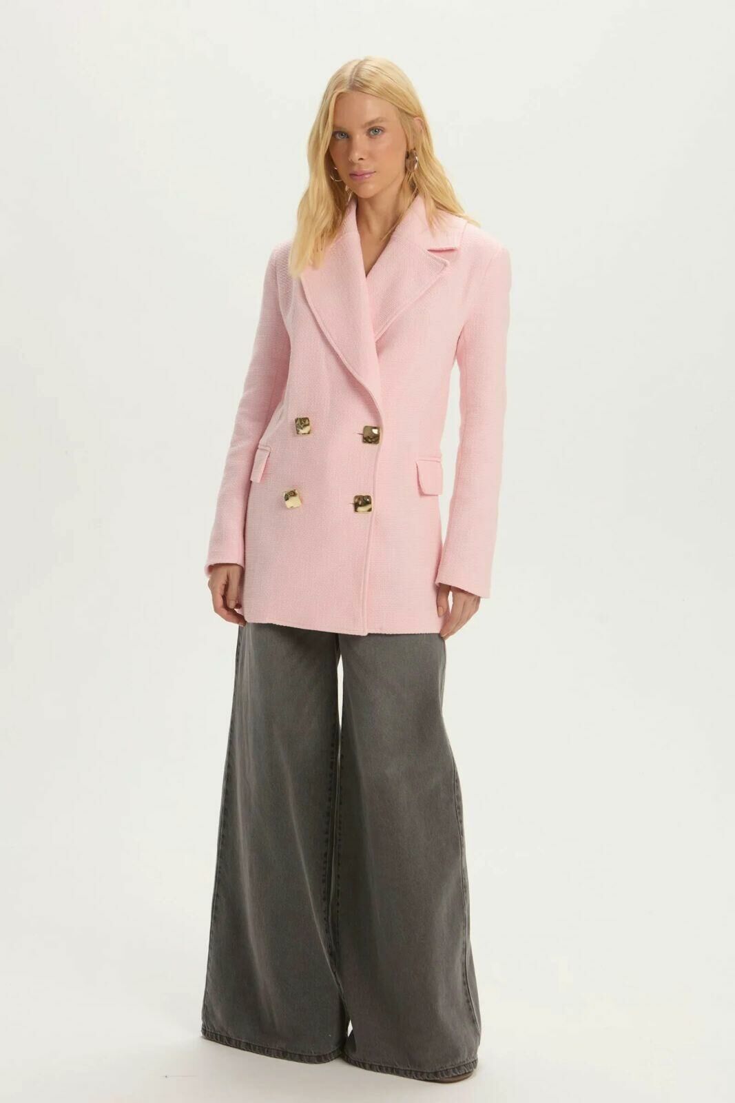 Imagem de Casaco Talissa Marshmallow Pink Le Blog